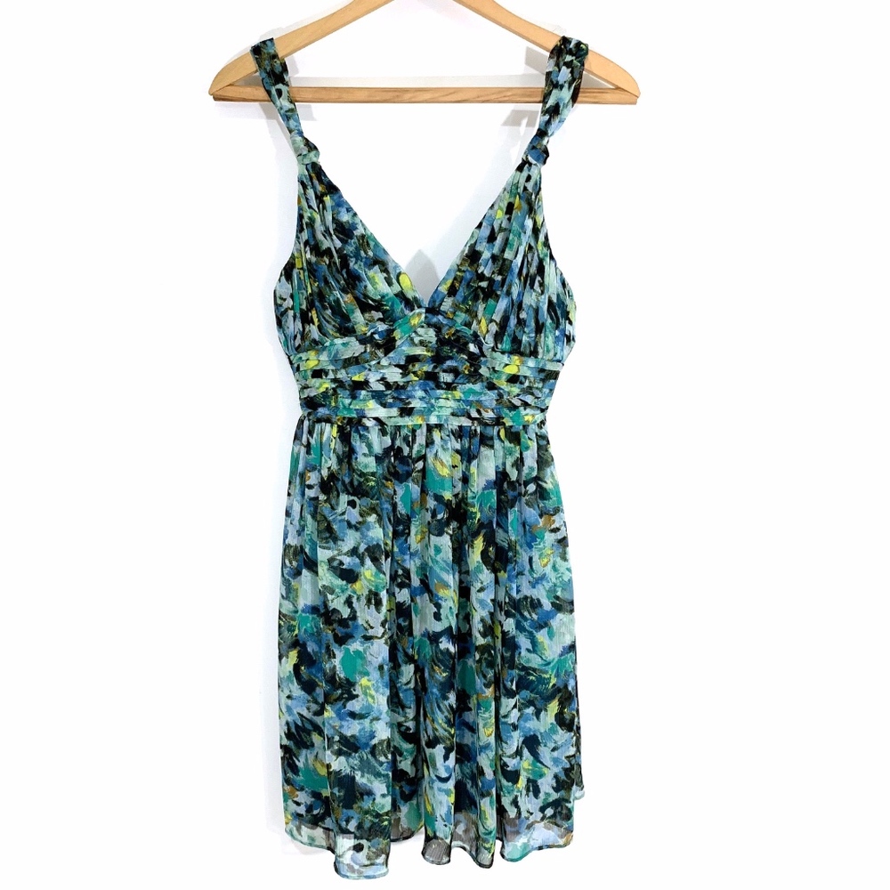 BCBGeneration Knotted Strap Summer Dress